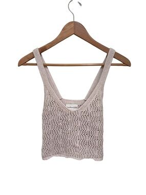 Freshman 1996 Size Small Crochet Boho Crop Top